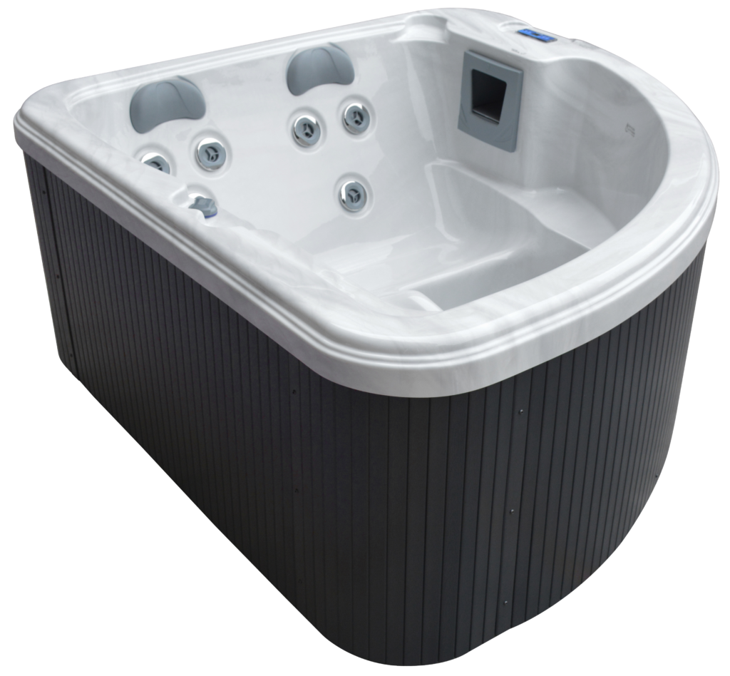 Urban Lite Boulevard Hot Tub 2 Person Corner Spa Riptide Pools