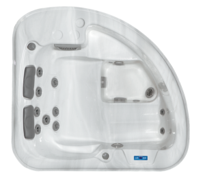 boulevard hot tub from above