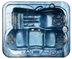 legacy hot tub from above